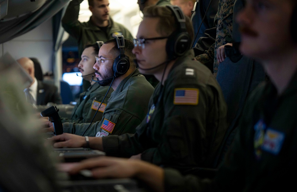 CJCS Participates in P-8 ASW Simulation