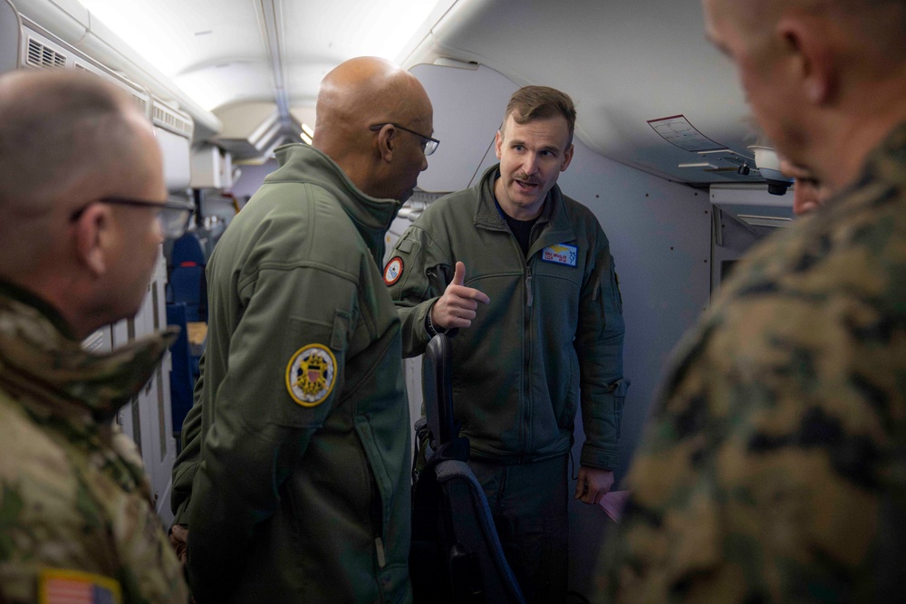 CJCS Participates in P-8 ASW Simulation