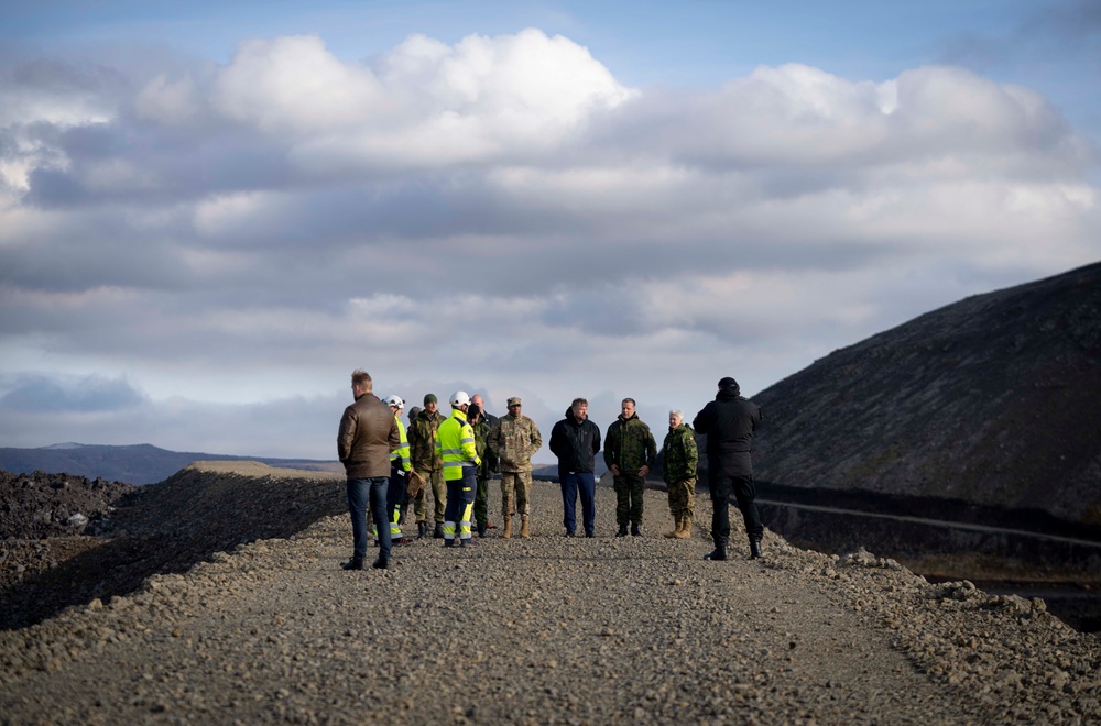 CJCS Tours Volcanic Area Defensive Barrier