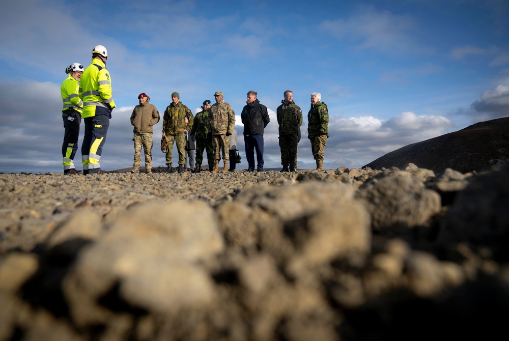 CJCS Tours Volcanic Area Defensive Barrier