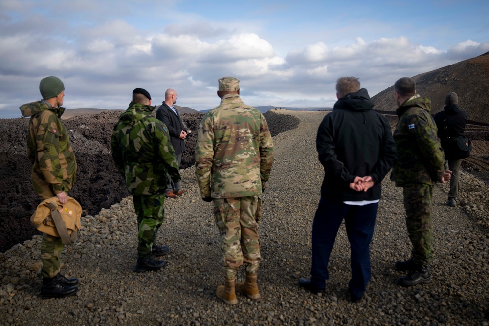 CJCS Tours Volcanic Area Defensive Barrier