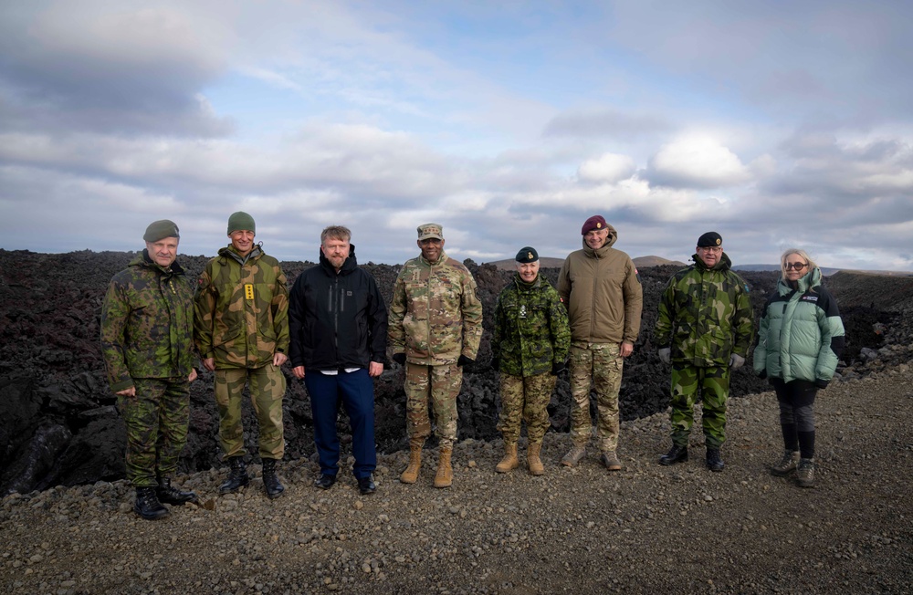 CJCS Tours Volcanic Area Defensive Barrier