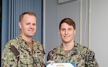 Commander Submarine Squadron 11 Awards-At-Quarters