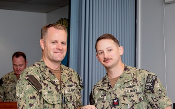 Commander Submarine Squadron 11 Awards-At-Quarters