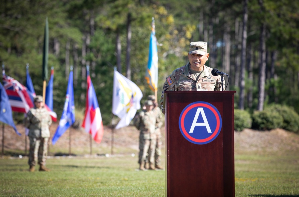 USARCENT &quot;Patton's Own&quot; Change of Responsibility Ceremony