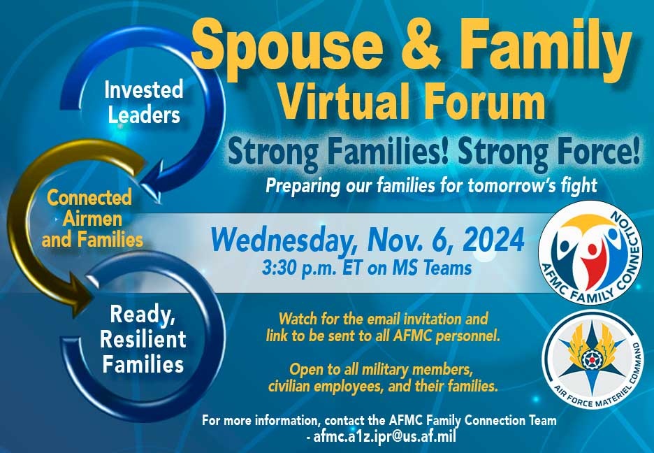 AFMC to host resilience, readiness-focused Spouse and Family Forum