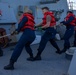 Replenishment-at-Sea aboard the USS Cole