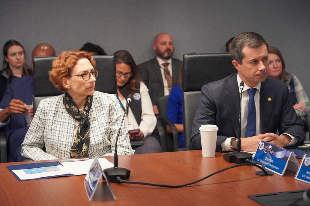 Secretary Buttegieg and Acting Deputy Secretary Canegallo Join FEMA Senior Officials for Hurricane Milton Briefing