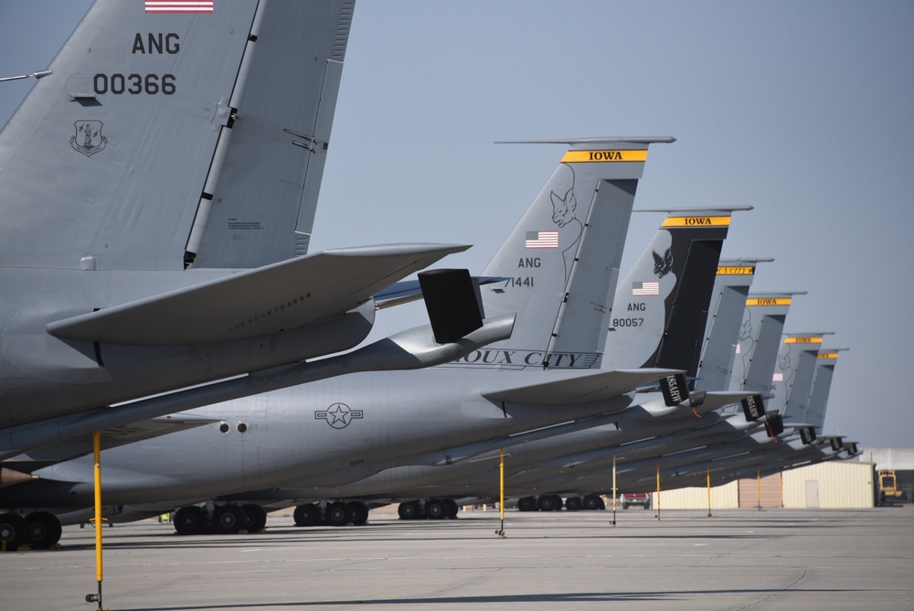 Iowa KC-135 tails