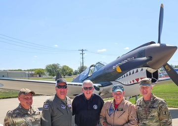 Governor visits air show