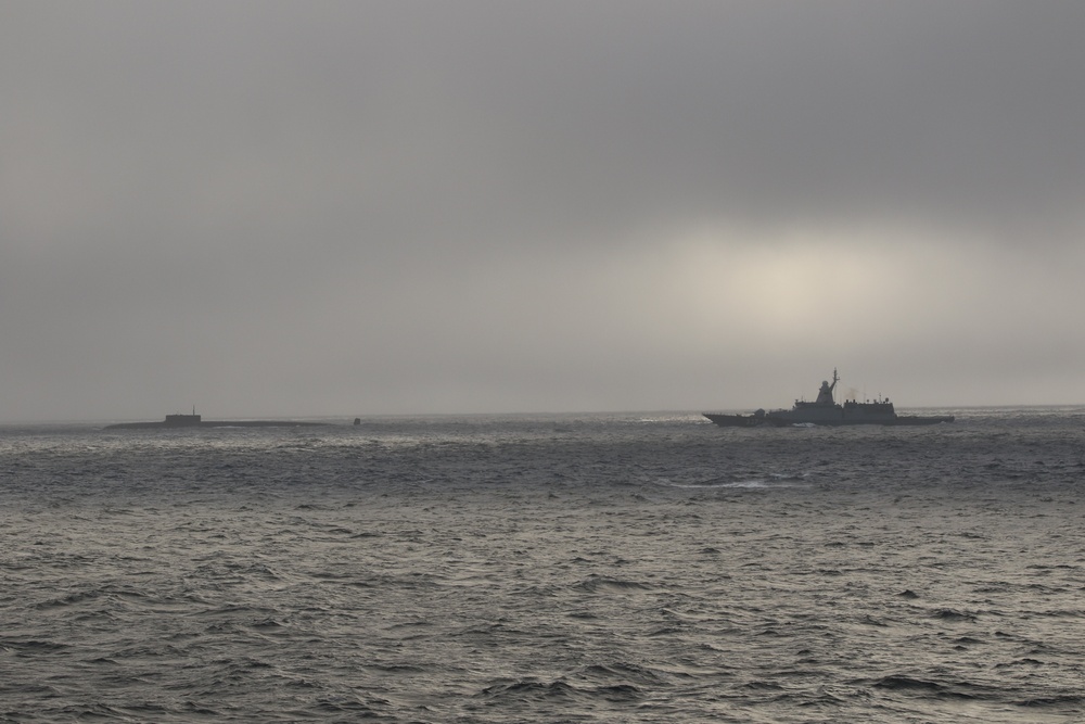 U.S. Coast Guard encounters Russian naval vessels near Point Hope, Alaska