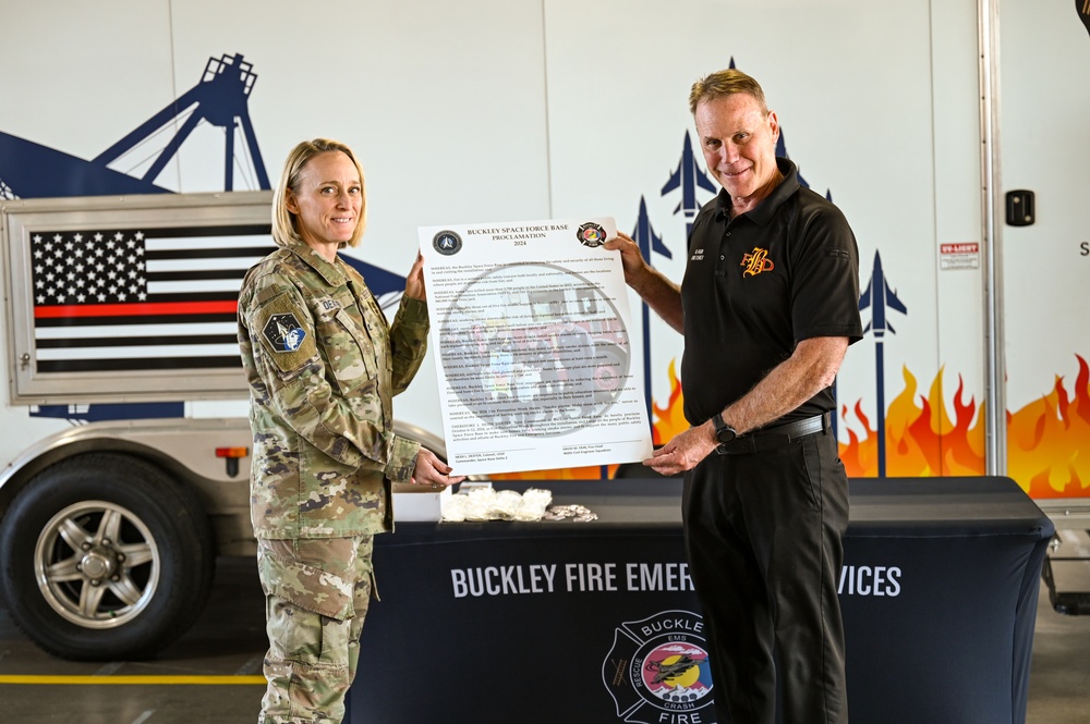 Buckley Promotes Fire Safety