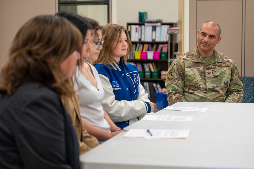 Hanscom hosts Bedford School Committee meeting