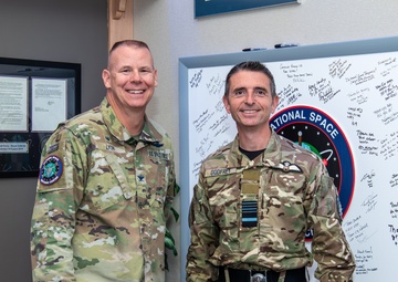 Air Marshal Paul Godfrey visits NSDC, DEL 15