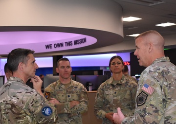 Air Marshal Paul Godfrey visits NSDC, DEL 15
