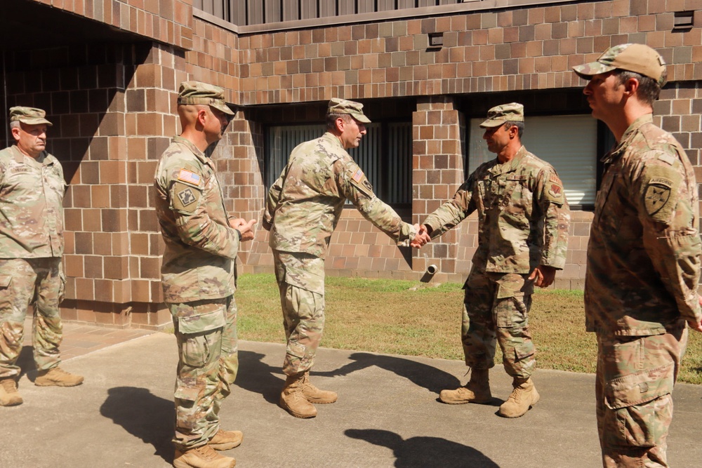 Florida National Guard Red Horse Squadron Recognized by South Carolina National Guard Deputy Adjutant General and the South Carolina National Guard 117th Engineer Brigade commander