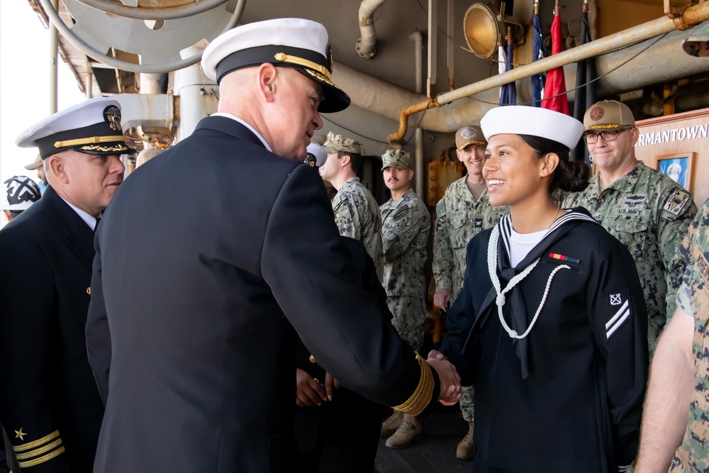 USS Germantown returns to San Diego