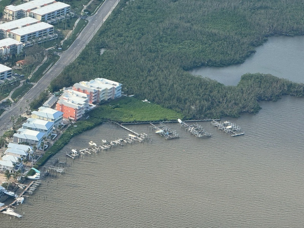 Coast Guard Post Hurricane Milton West Coast Overflight Assessment