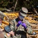 Tennessee Guardsmen gather soil samples after Hurricane Helene