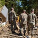 Tennessee Guardsmen gather soil samples after Hurricane Helene