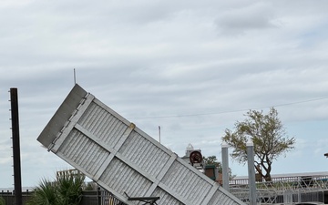 Initial assessment of MacDill AFB post Hurricane Milton