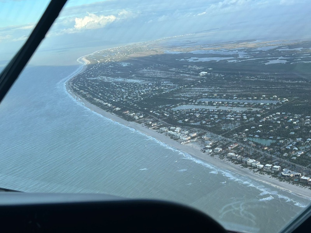 Coast Guard Post Hurricane Milton West Coast Overflight Assessment