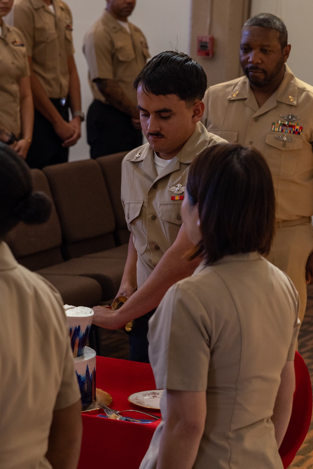 U.S. Navy 249th birthday cake-cutting ceremony