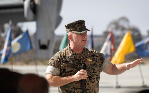 VMM-163 Change of Command