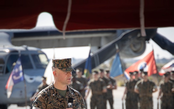 VMM-163 Change of Command