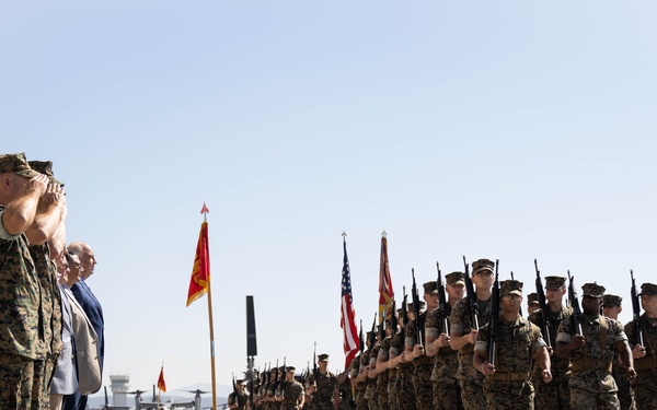 VMM-163 Change of Command