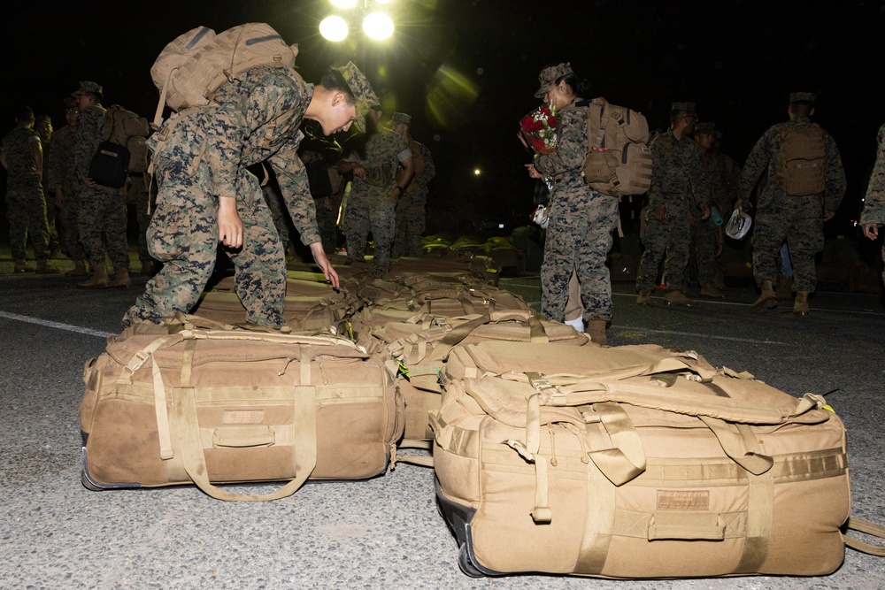 MRF-D 24.3 Marines, Sailors return from six-month deployment to Australia