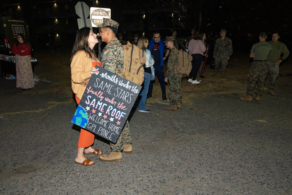 MRF-D 24.3 Marines, Sailors return from six-month deployment to Australia