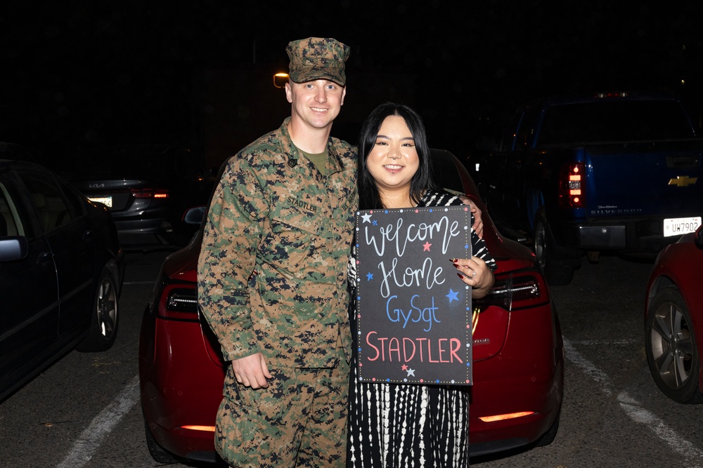 MRF-D 24.3 Marines, Sailors return from six-month deployment to Australia