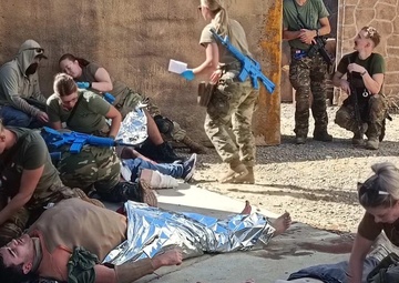 140th Medical Group Airmen receive hyper-realistic tactical training