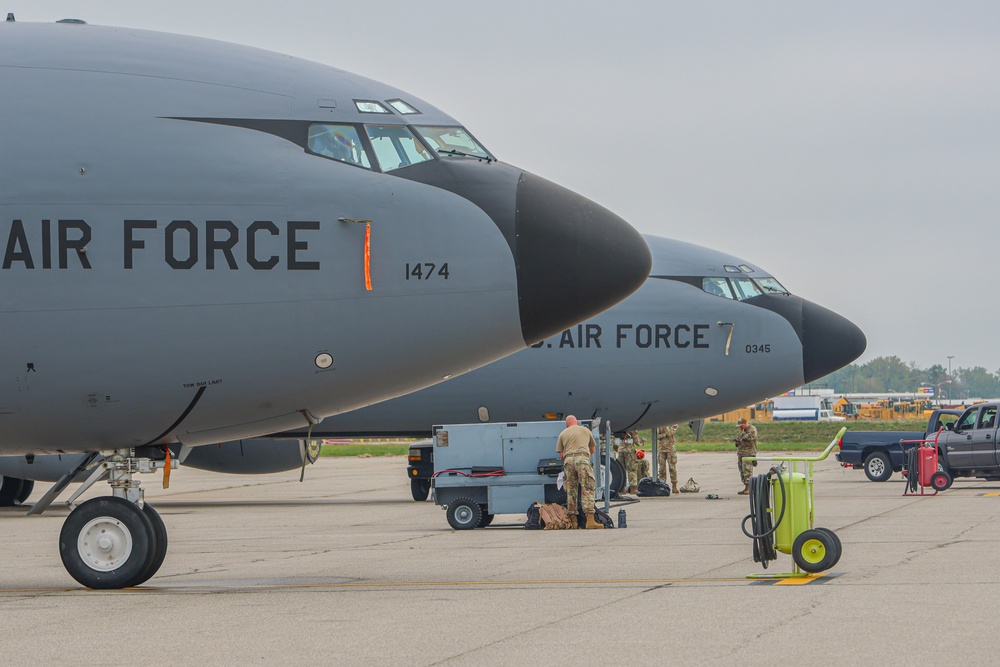 127th Air Refueling Group Temporary Relocation