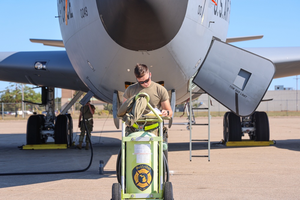 127th Air Refueling Group Temporary Relocation