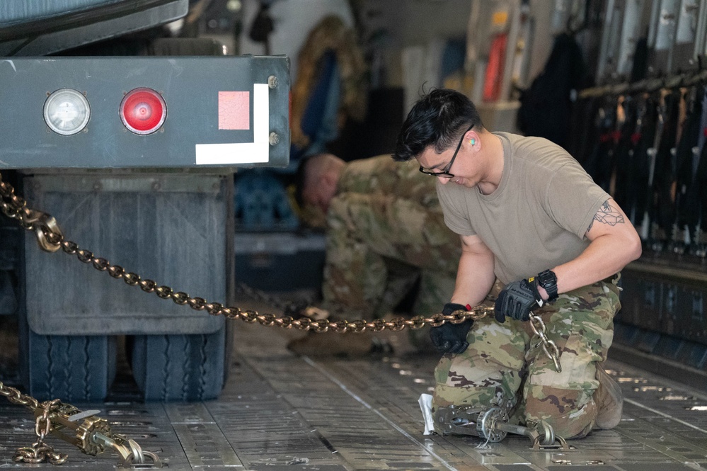 AMC refuels 199th Fighter Squadron during JPMRC 25-01