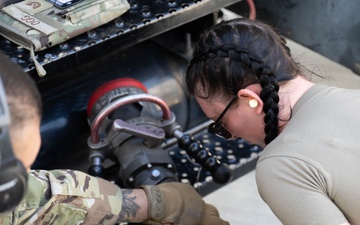 AMC refuels 199th Fighter Squadron during JPMRC 25-01