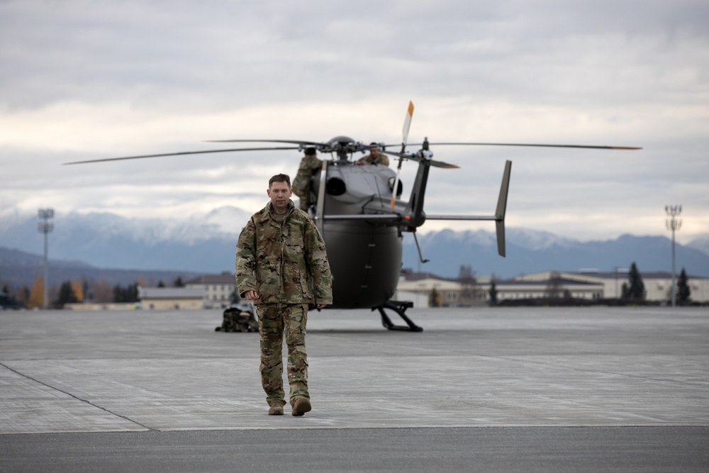 Alaska Army National Guardsmen prep Lakota helicopters for movement to Southwest border