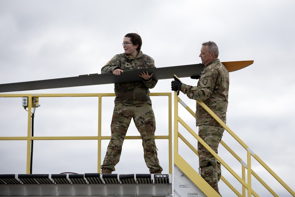 Alaska Army National Guardsmen prep Lakota helicopters for movement to Southwest border