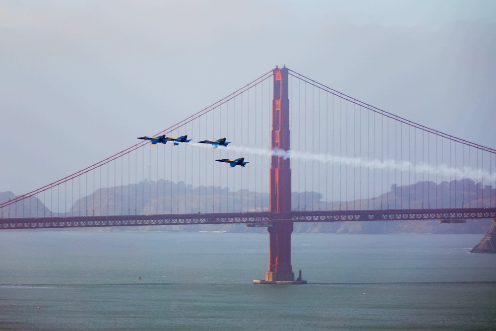 San Francisco Fleet Week 2024: Blue Angels over San Francisco