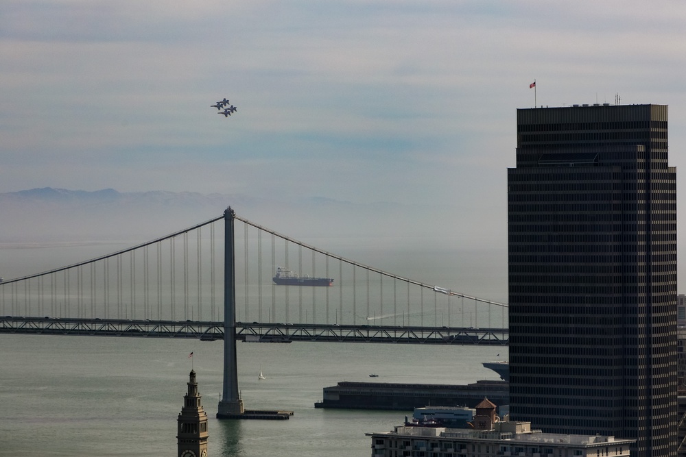 San Francisco Fleet Week 2024: Blue Angels over San Francisco