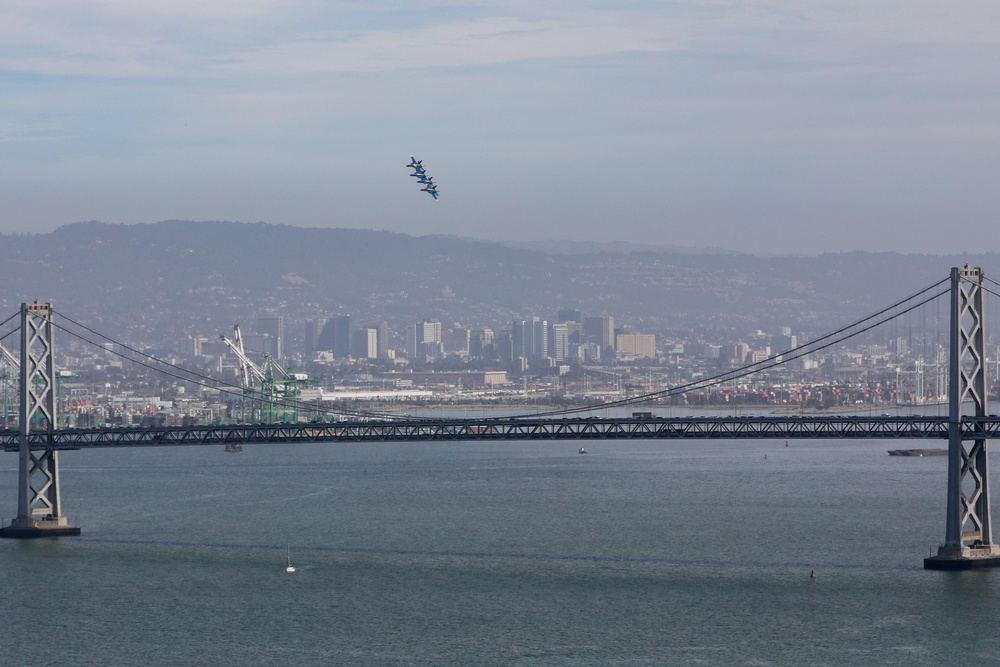 San Francisco Fleet Week 2024: Blue Angels over San Francisco