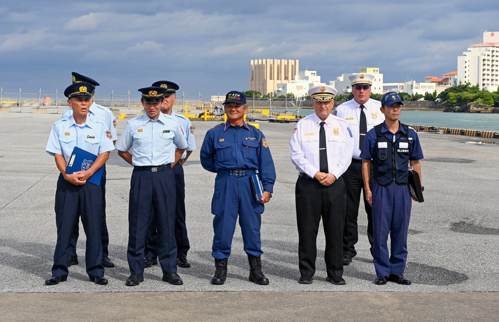 U.S. Army Garrison Okinawa Firefighters Host Joint Water Rescue Training Event