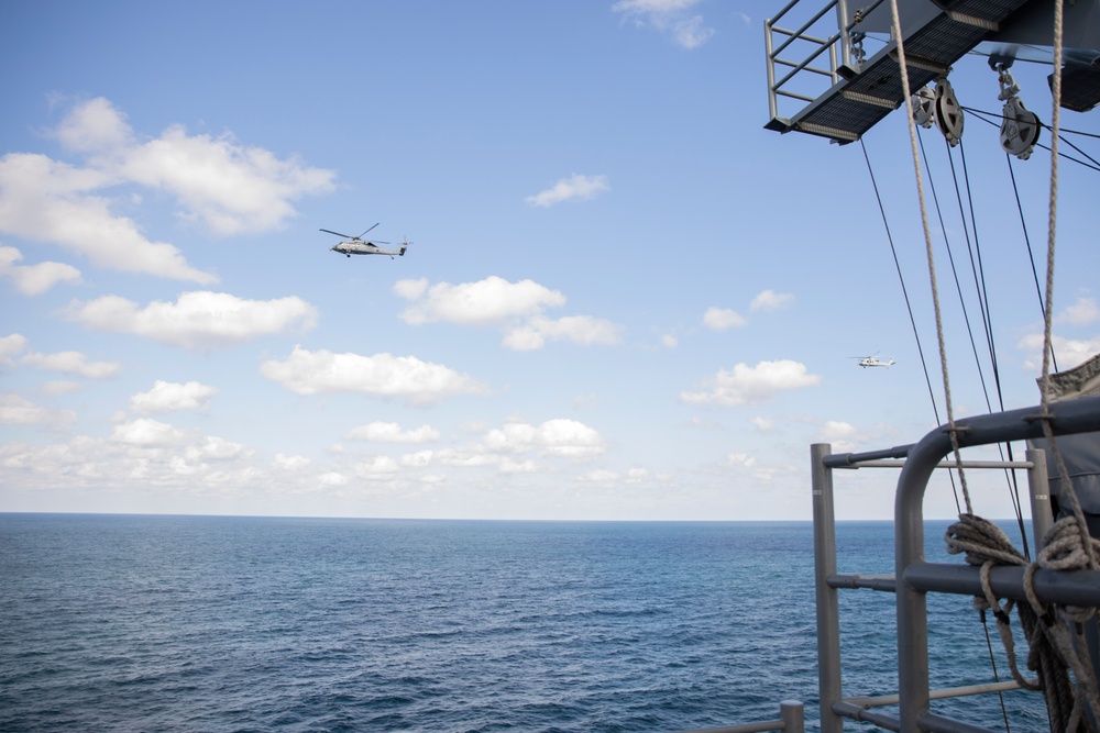 Flight Operations onboard USS Iwo Jima