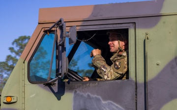 Louisiana National Guard Soldiers stage at the 7th Special Forces Group (Airborne)