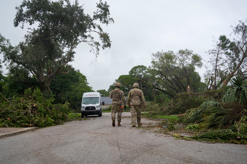 Florida, SC Guard assist in aftermath of Milton