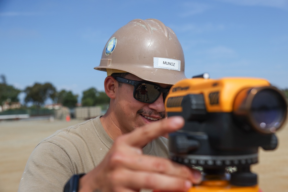 NMCB 4 Seabees Practice Building SEAHuts