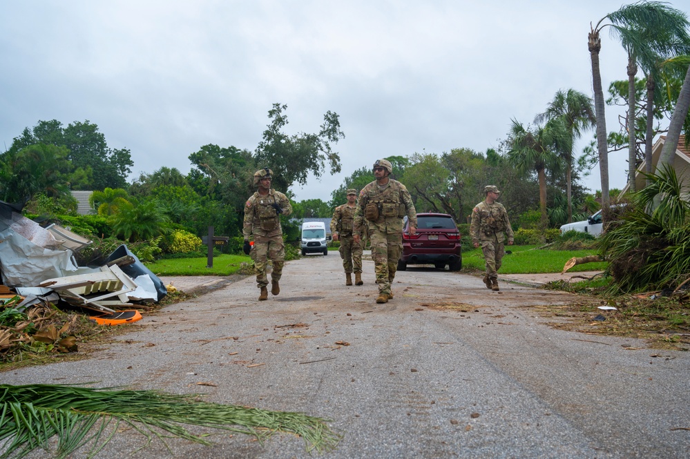 Florida, SC Guard assist in aftermath of Milton