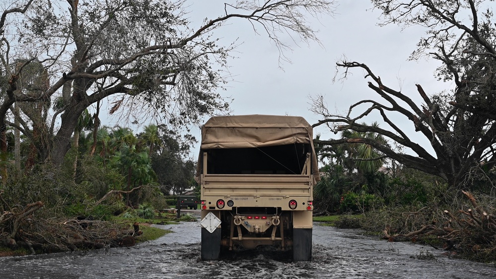 Florida, SC Guard assist in aftermath of Milton